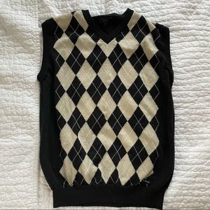 burberry sweater vest
